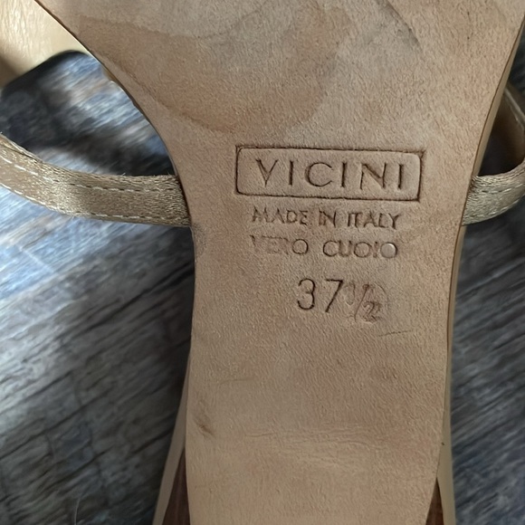 Vintage Giuseppe Zanotti design jeweled frog leather wooden kitten heels - Picture 9 of 9